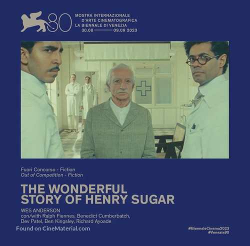 The Wonderful Story of Henry Sugar - For your consideration movie poster