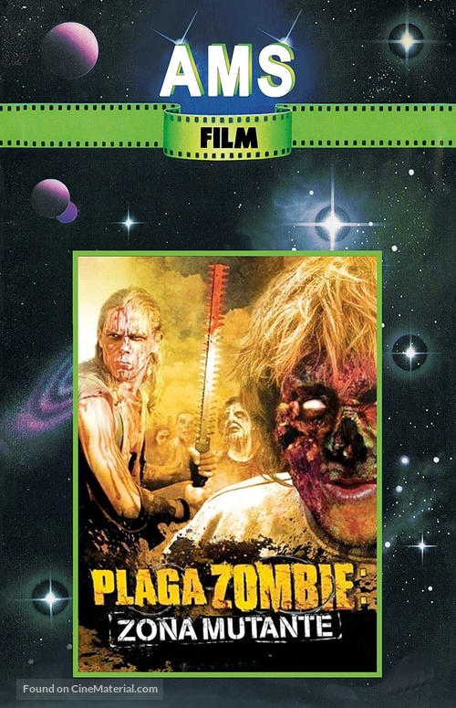 Plaga zombie: Zona mutante - German DVD movie cover