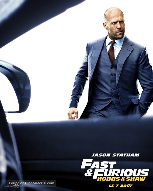 Fast &amp; Furious Presents: Hobbs &amp; Shaw - French Movie Poster