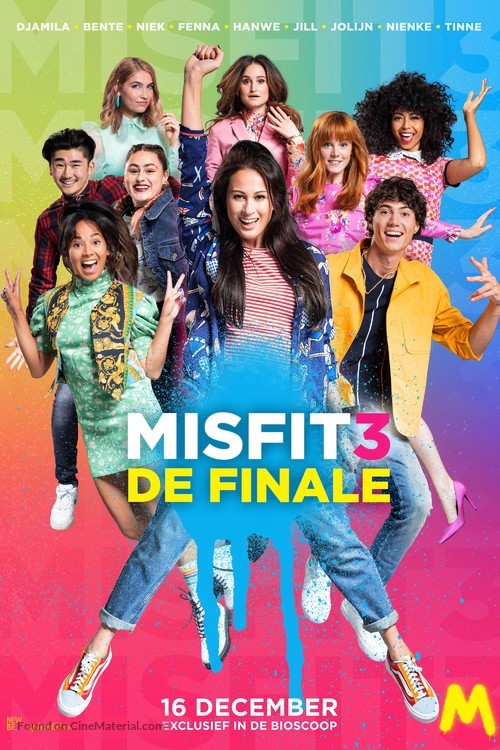 Misfit 3 De Finale - Dutch Movie Poster