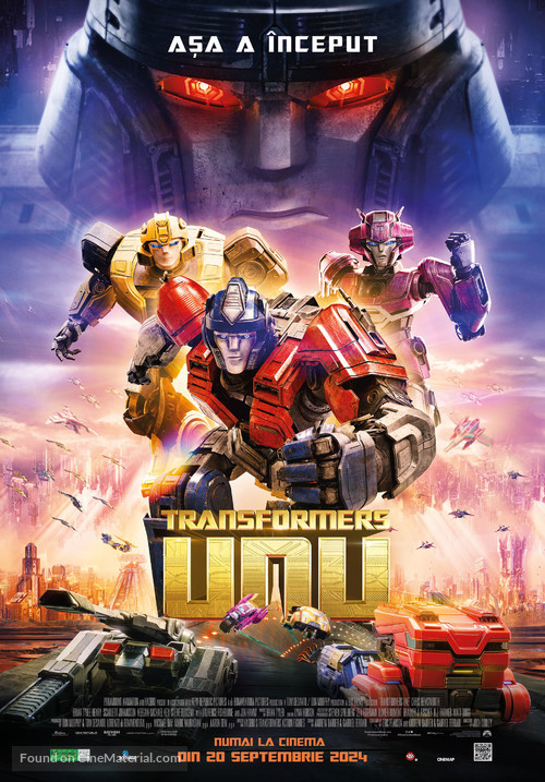 Transformers One - Romanian Movie Poster