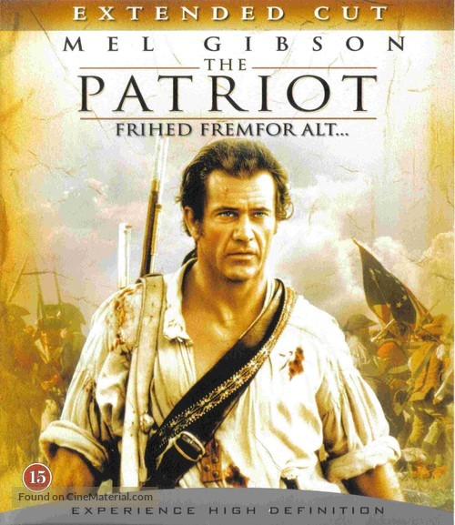 The Patriot - Danish Movie Cover