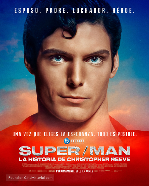 Super/Man: The Christopher Reeve Story - Mexican Movie Poster