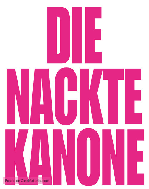 The Naked Gun - German Logo