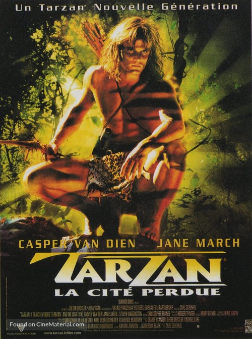 Tarzan and the Lost City - French Movie Poster