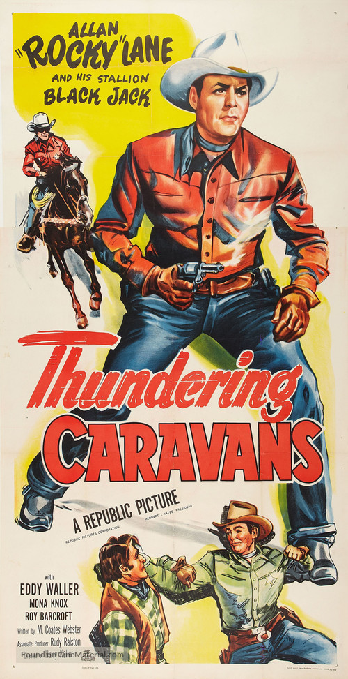 Thundering Caravans - Movie Poster