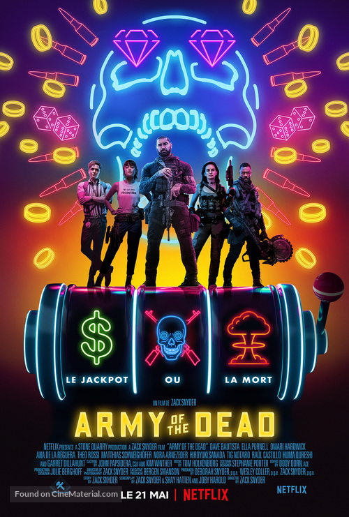 Army of the Dead - French Movie Poster