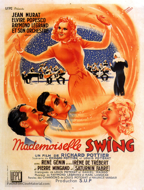 Mademoiselle Swing - French Movie Poster