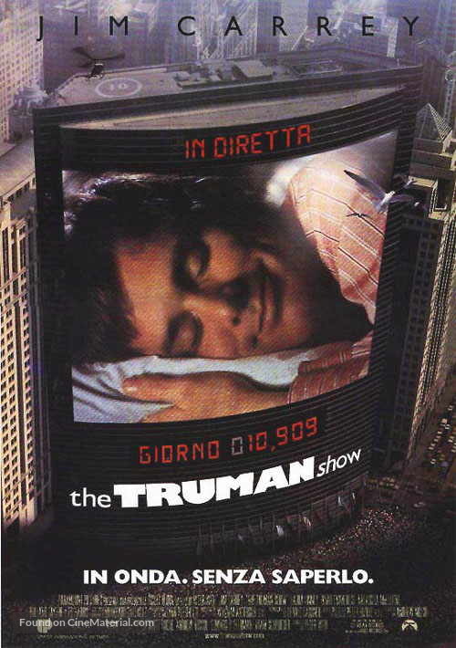 The Truman Show - Italian Movie Poster