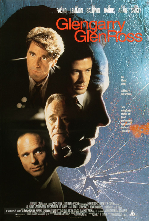 Glengarry Glen Ross - Movie Poster