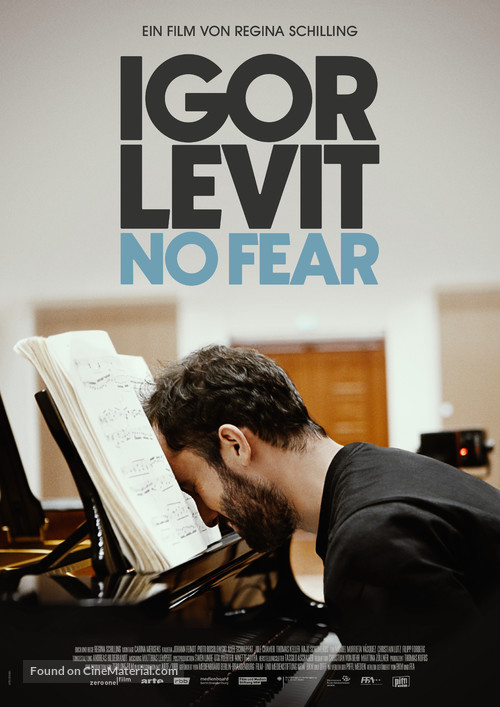 Igor Levit - No Fear - German Movie Poster