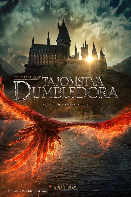 Fantastic Beasts: The Secrets of Dumbledore - Slovak Movie Poster