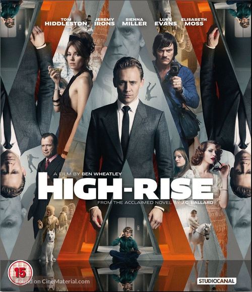 High-Rise - British Blu-Ray movie cover