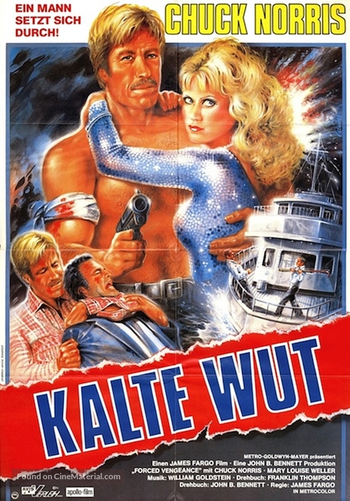 Forced Vengeance - German Movie Poster