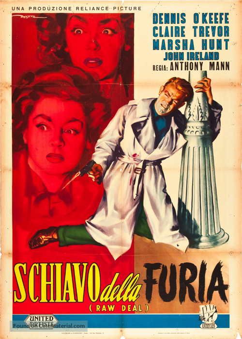 Raw Deal - Italian Movie Poster