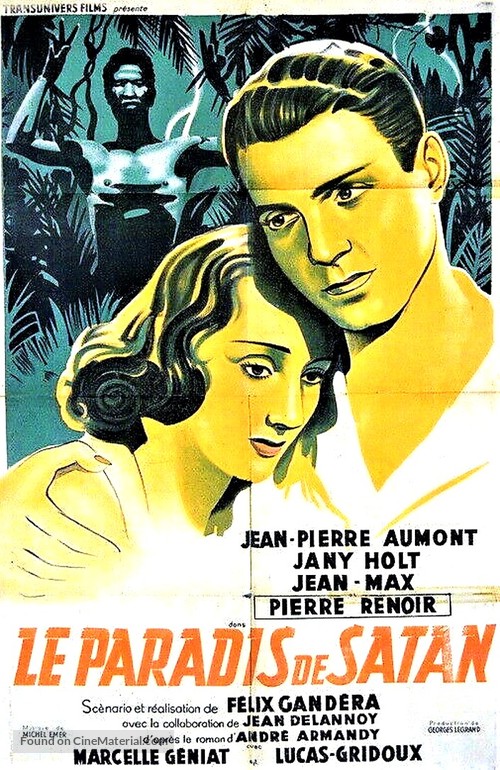 Le paradis de Satan - French Movie Poster