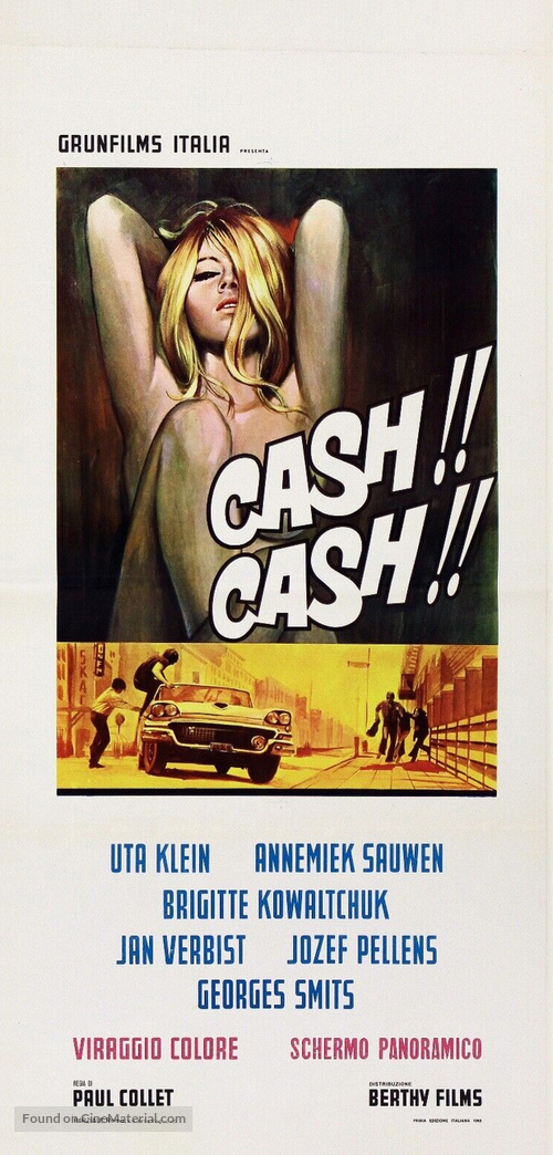 Cash? Cash! - Italian Movie Poster