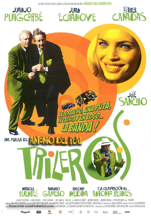 Trileros - Spanish poster