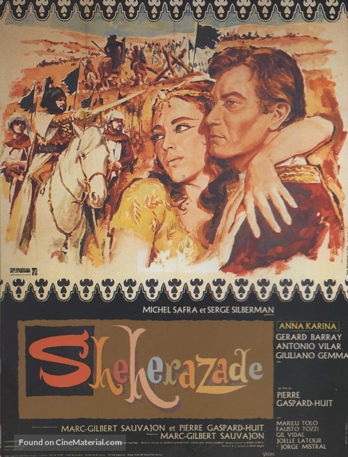 Sh&eacute;h&eacute;razade - French Movie Poster