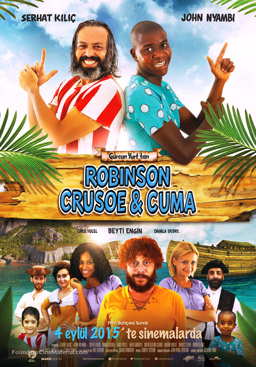 Robinson Crusoe ve Cuma - Turkish Movie Poster