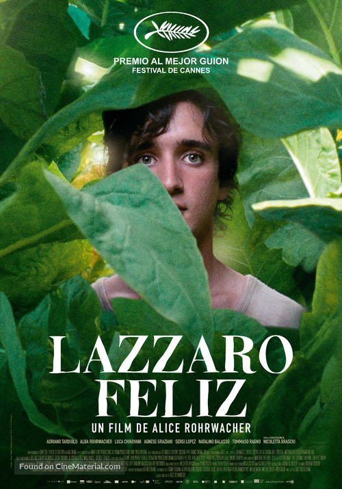 Lazzaro felice - Spanish Movie Poster