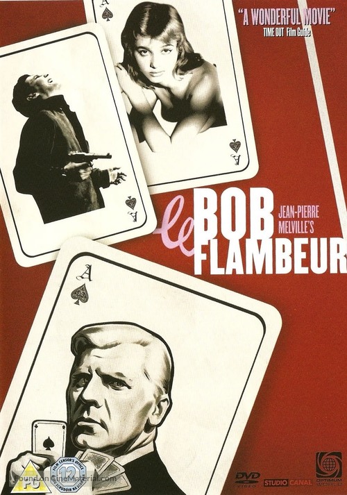 Bob le flambeur - British DVD movie cover
