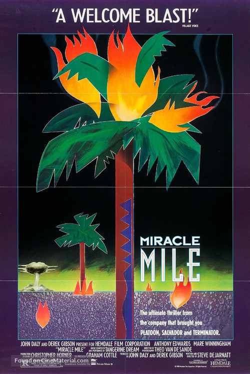 Miracle Mile - Movie Poster