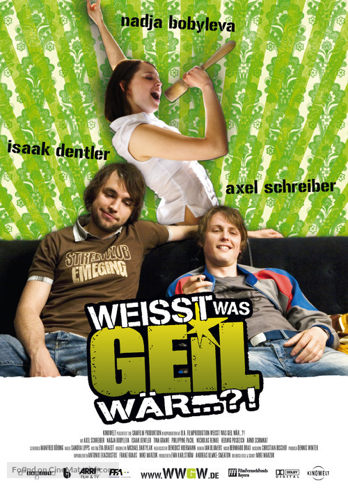 Wei&szlig;t was geil w&auml;r...?! - German poster