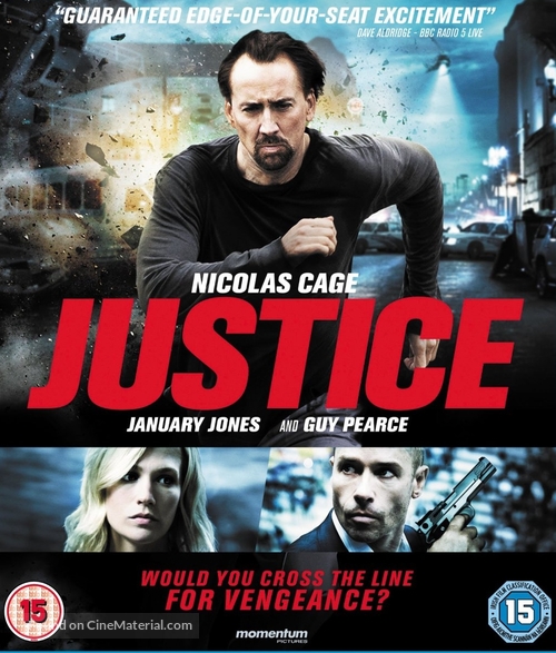 Seeking Justice - Blu-Ray movie cover