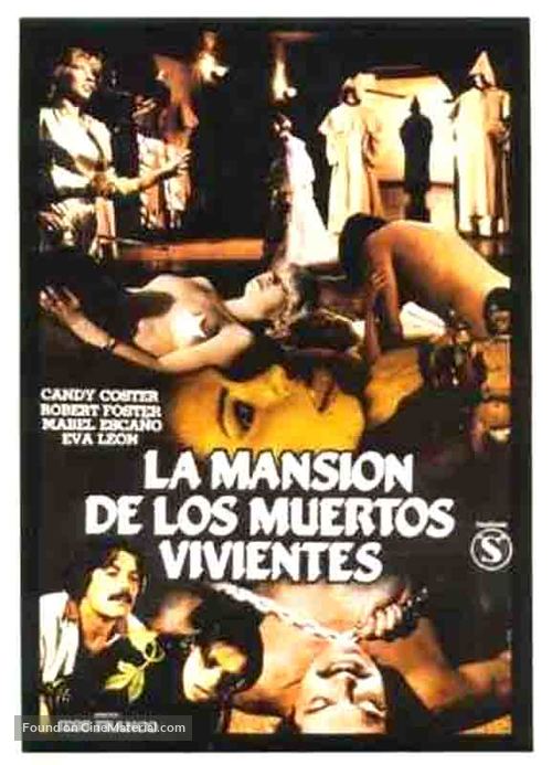 Mansi&oacute;n de los muertos vivientes, La - Spanish Movie Poster