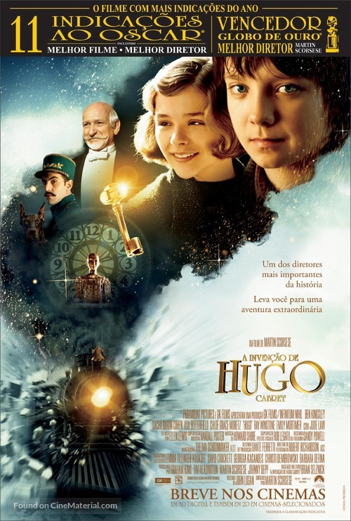 Hugo - Brazilian Movie Poster