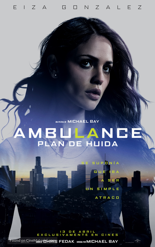 Ambulance - Spanish Movie Poster