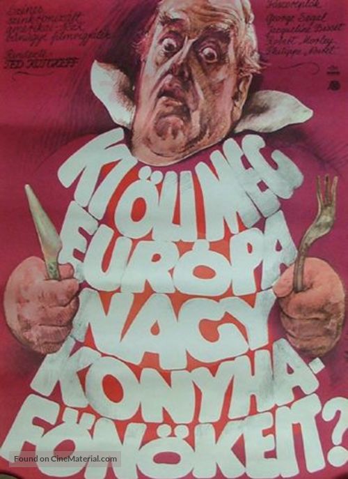 Who Is Killing the Great Chefs of Europe? - Hungarian Movie Poster