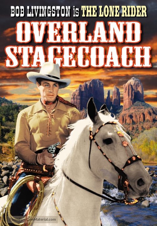 Overland Stagecoach - DVD movie cover