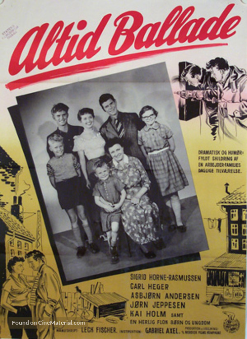 Altid ballade - Danish Movie Poster
