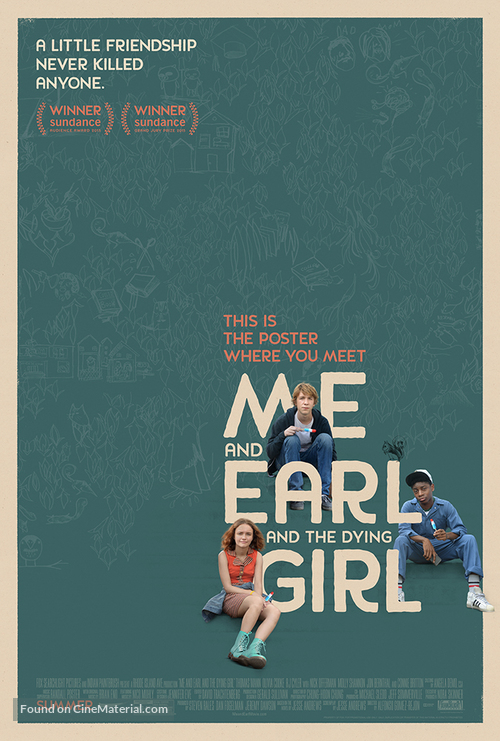 Me and Earl and the Dying Girl - Movie Poster