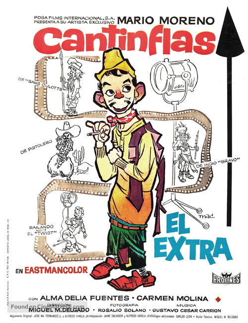 Extra, El - Spanish Movie Poster