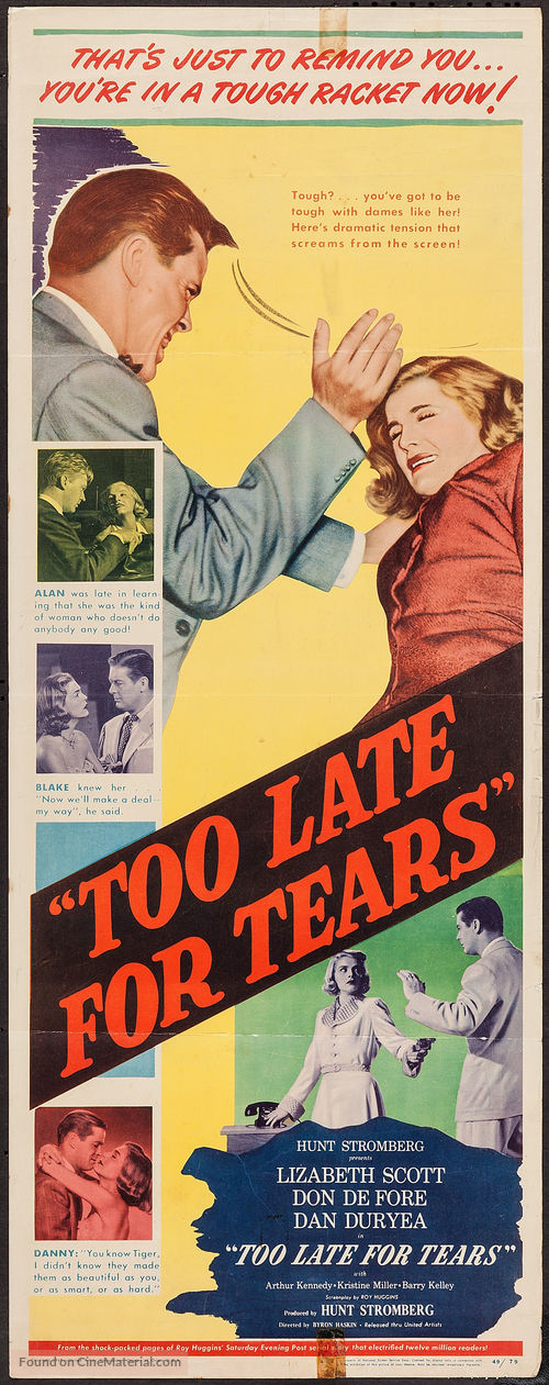 Too Late for Tears - Movie Poster