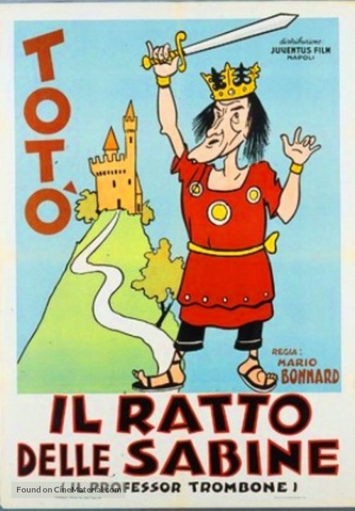 Il ratto delle sabine - Italian Movie Poster