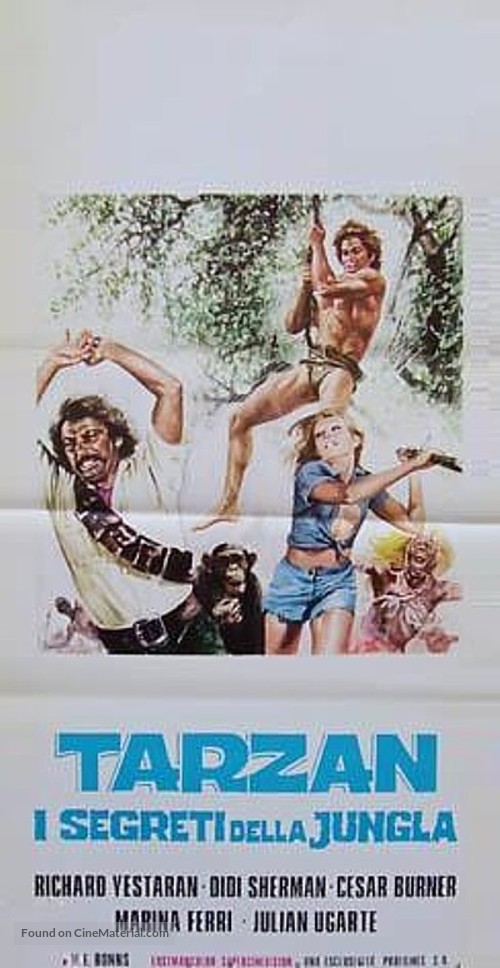 Tarz&aacute;n y el misterio de la selva - Italian Movie Poster