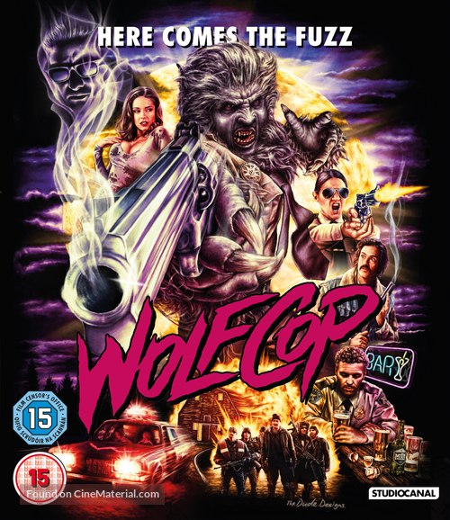 WolfCop - British Blu-Ray movie cover