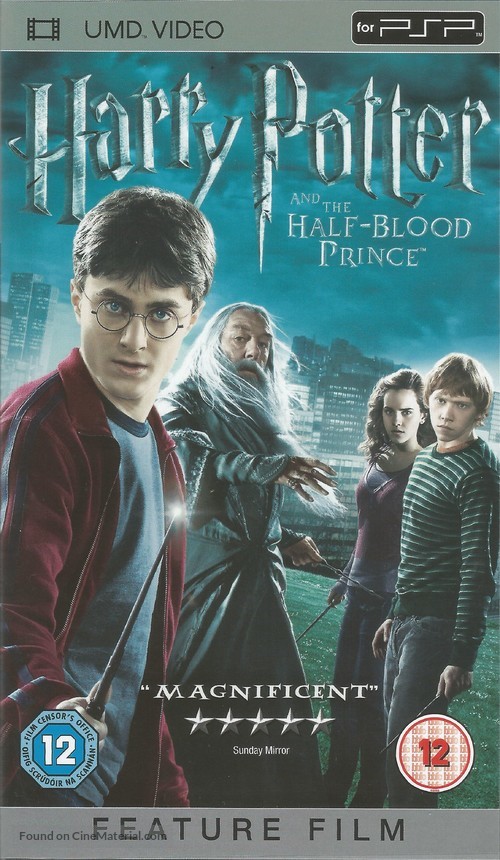 Harry Potter and the Half-Blood Prince - British Movie Cover