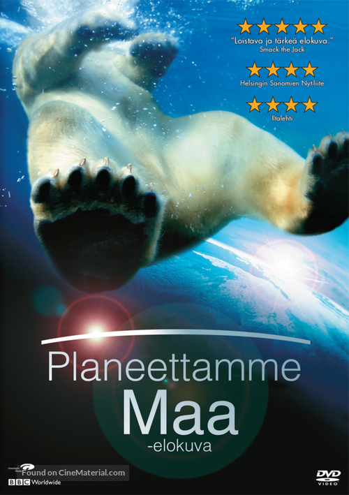 Earth - Finnish DVD movie cover