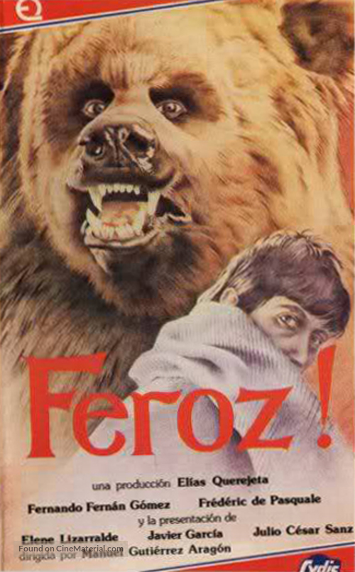 Feroz - Spanish VHS movie cover