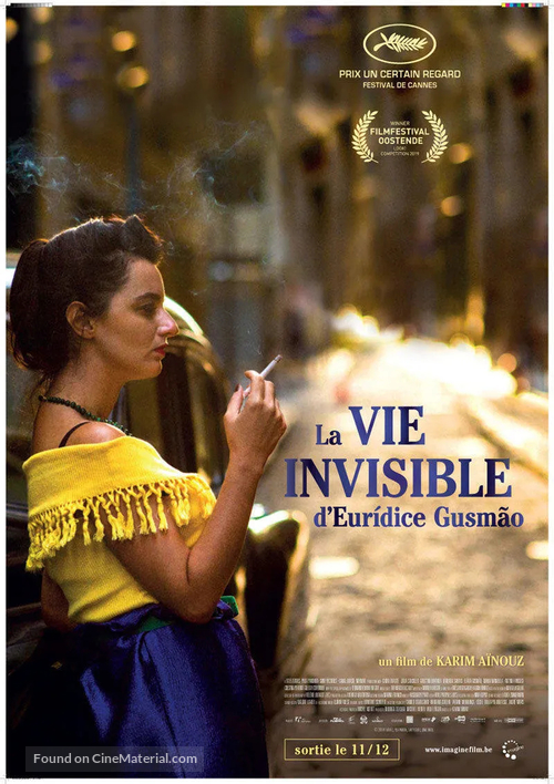 A Vida Invis&iacute;vel - Belgian Movie Poster