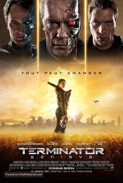Terminator Genisys - French Movie Poster
