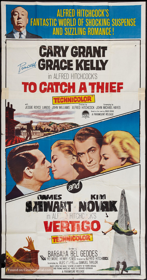 To Catch a Thief - Combo movie poster
