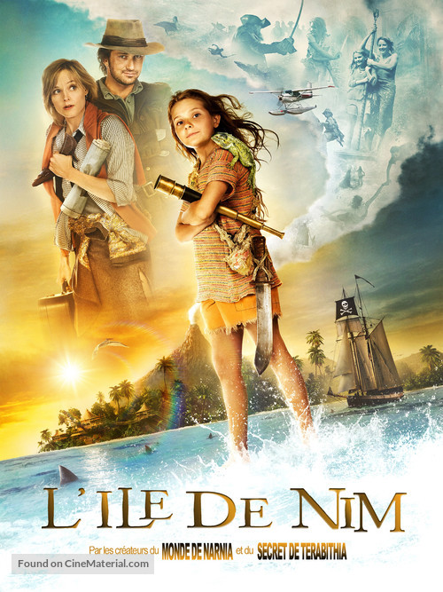 Nim&#039;s Island - Belgian Movie Poster