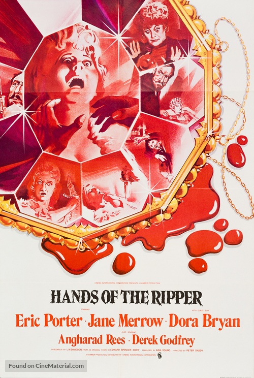 Hands of the Ripper - British Movie Poster