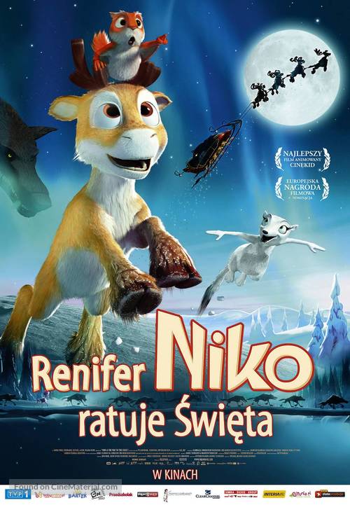 Niko - Lent&auml;j&auml;n poika - Polish Movie Poster